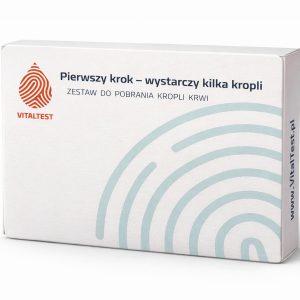 Badanie poziomu witaminy D3 VitalTest – domowy test z suchej kropli krwi
